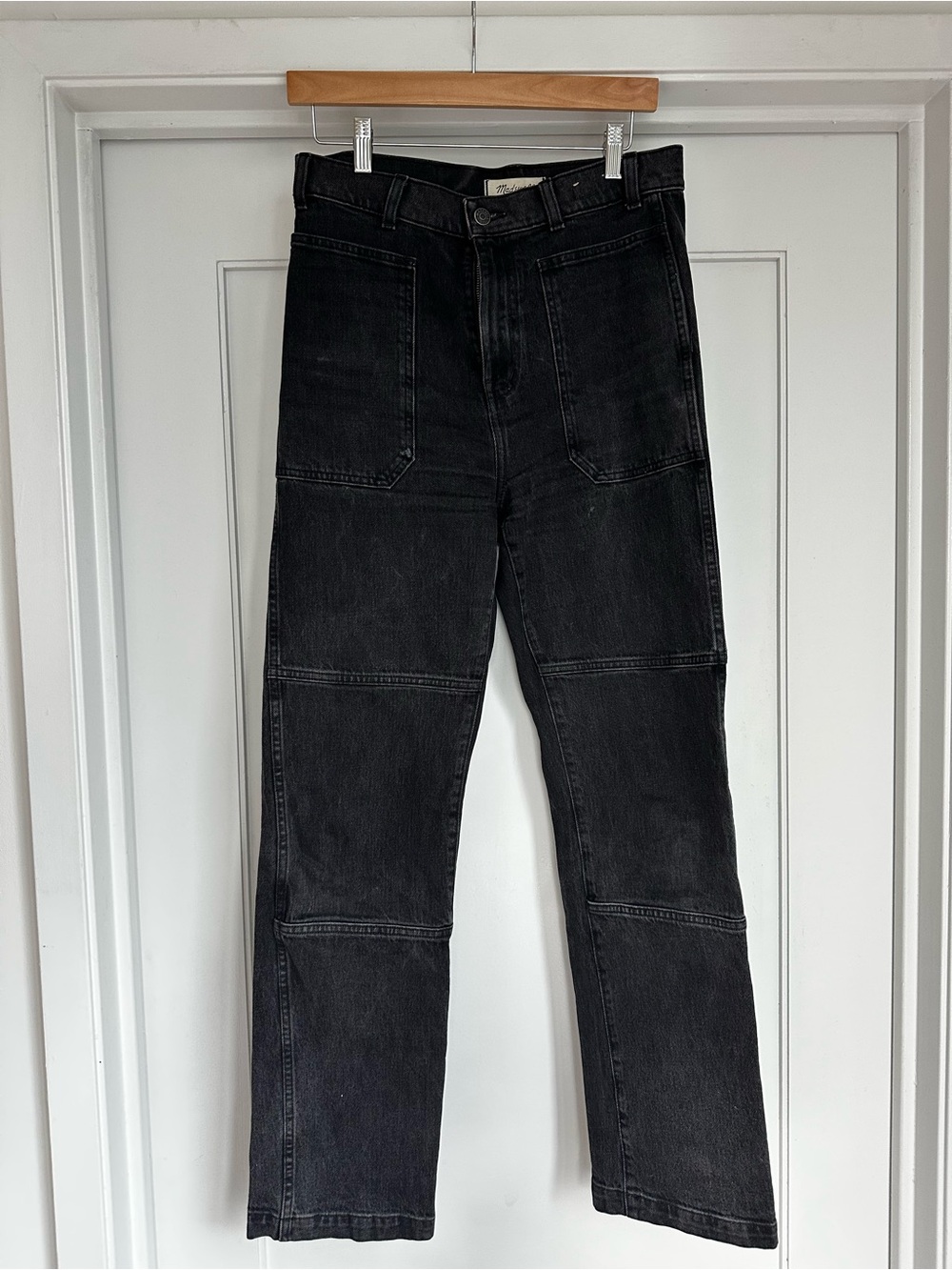 Madewell Black Carpenter Jeans
